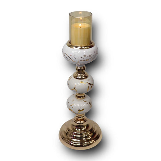 candelabro dorado