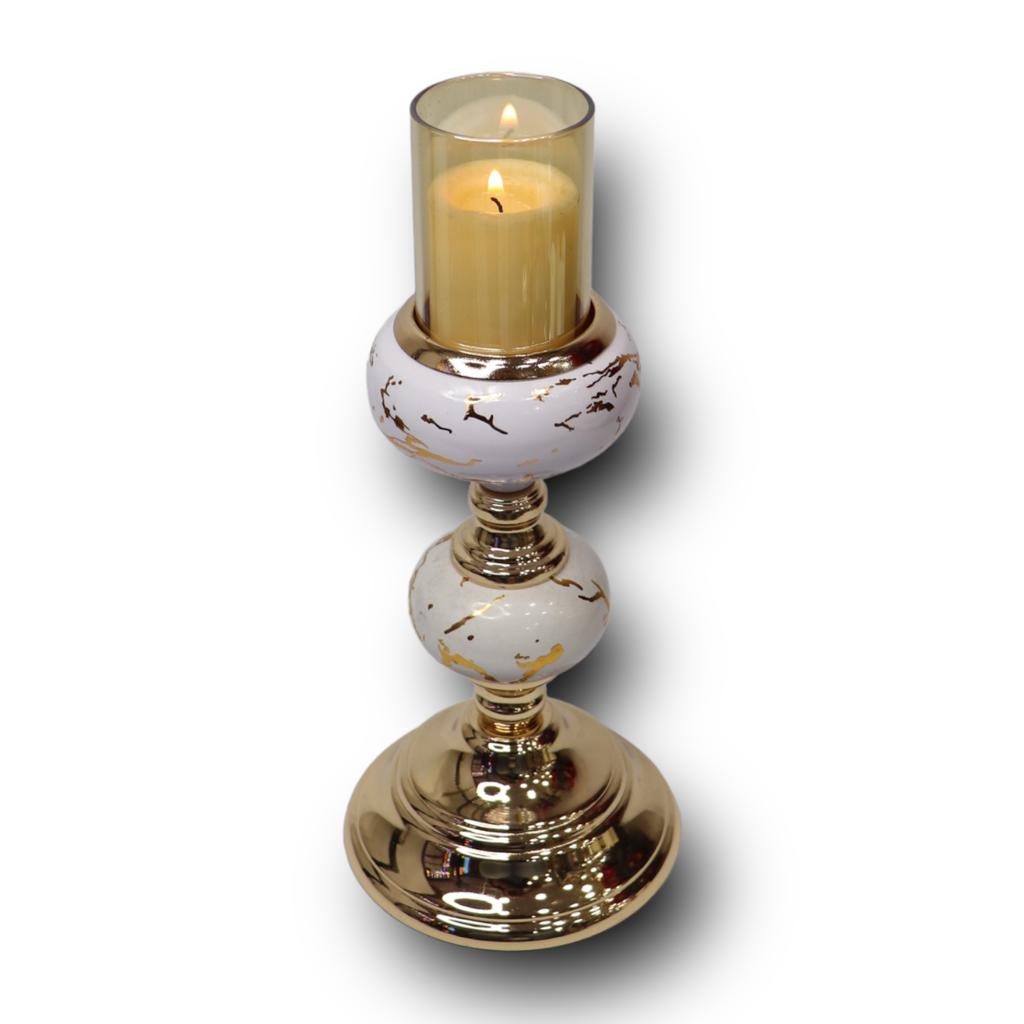 candelabro dorado