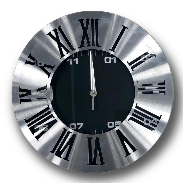 Reloj aluminio romano