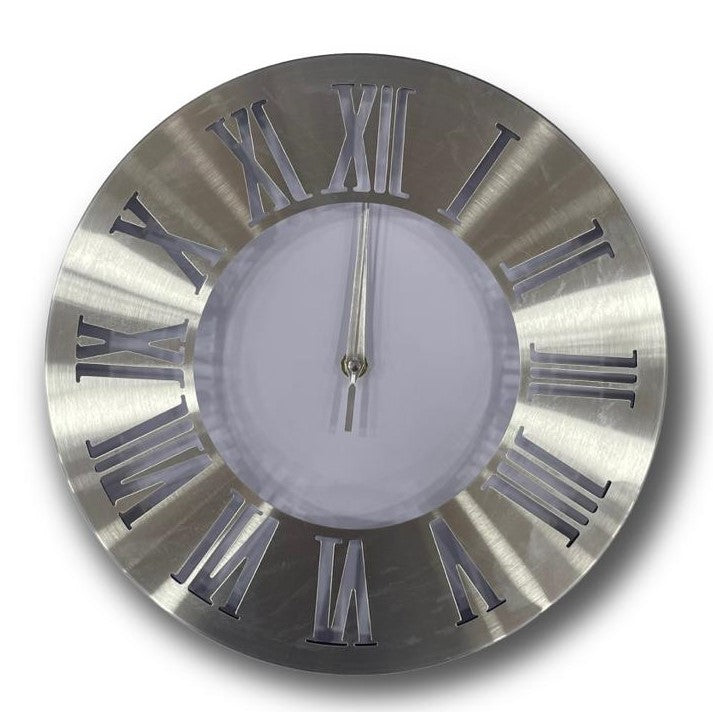 Reloj aluminio romano