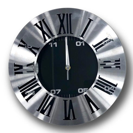 Reloj aluminio romano